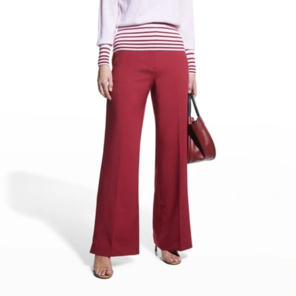 MILLY Reese Cady Wide-Leg Pants Size 2